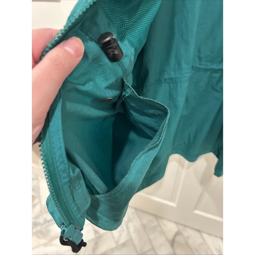 Retro Timberland Weathergear Mens XL Coat‎ Green Full Zip Lightweight Jacket